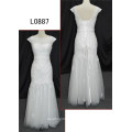 Lace Sheath Wedding Dress Full-Length